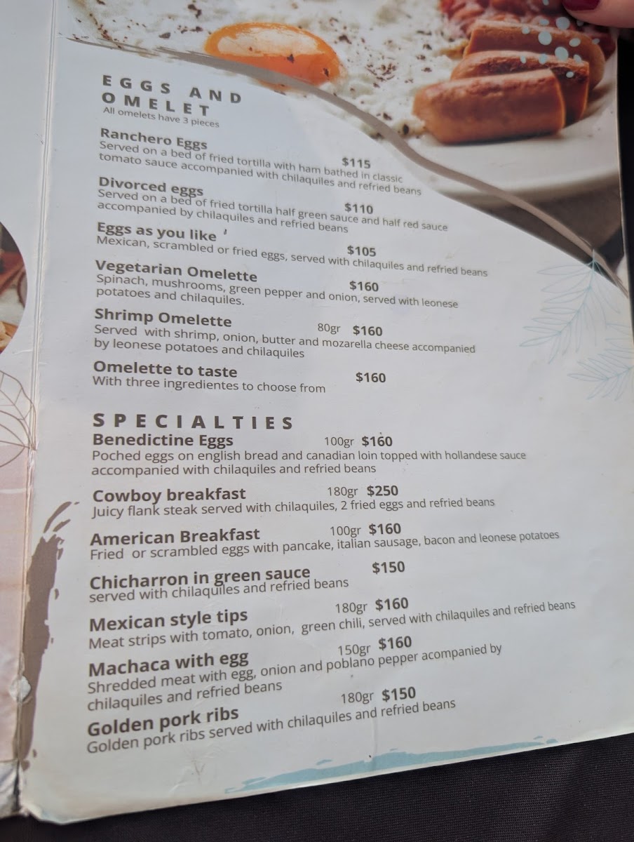 Restaurante El Coral Menu - Image 3