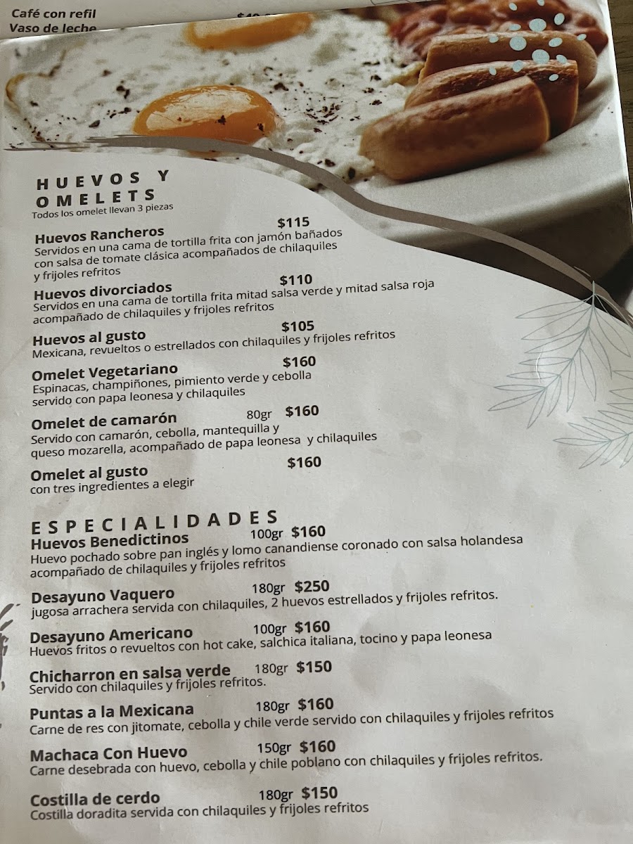 Restaurante El Coral Menu - Image 5